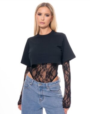 Combo Body + Blusón tela fría