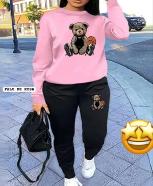 Conjunto buso & jogger dama